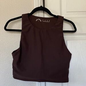The Upside Women's Dark Brown Tank Top